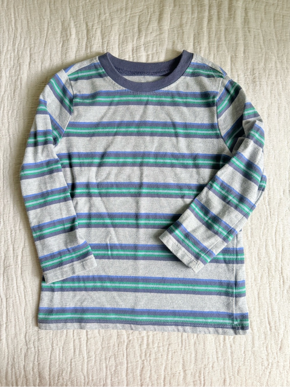 Striped long sleeve shirt